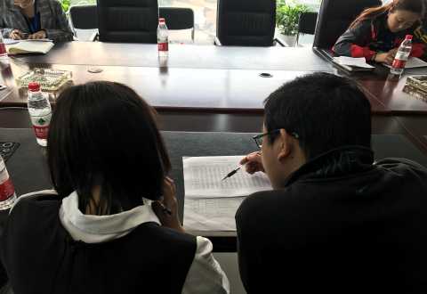 智邦集團2017第四季度行政體系培訓別報道